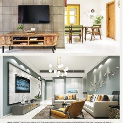 Modern LCD-TV Wall Unit Design